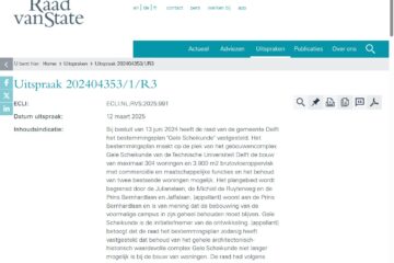 Raad van State inzake Gele Scheikunde