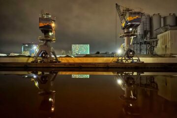 Schieoevers vanuit het Westen